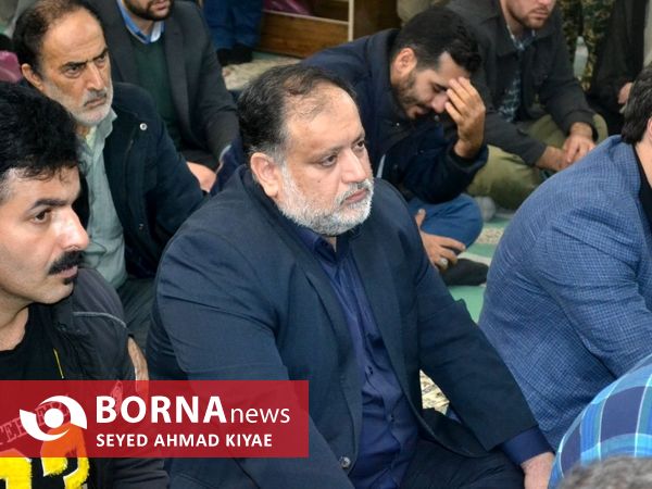 مراسم چهلمین روز شهادت مدافع امنیت شهید «حمید پورنوروز»
