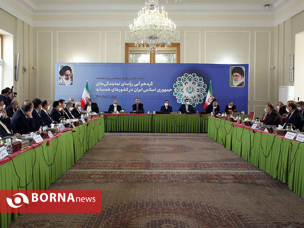 گردهمایی روسای نمایندگی های ایران در کشورهای همسایه-۲