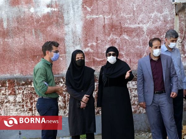 بازدید مدیرکل اداره ورزش و جوانان گیلان از پروژه استادیوم تختی بندر انزلی