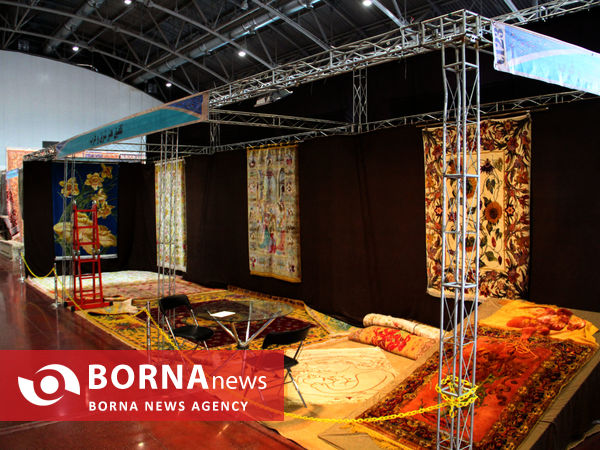 آئین شروع به کار بیست و پنجمین نمایشگاه فرش دستباف در اصفهان