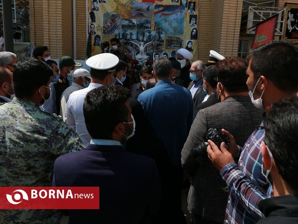 آیین گرامیداشت شهدای آموزش و پرورش آبادان