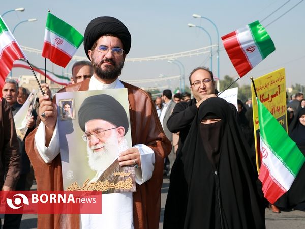 راهپیمایی حمایت از ولایت و اقتدار کشور - اهواز