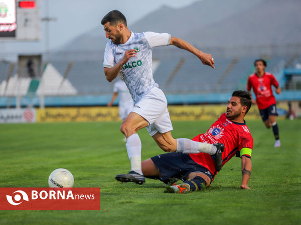 دیدار تیم های فوتبال آلومینیوم - نساجی