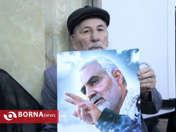 مراسم گرامیداشت سردار سپهبد حاج قاسم سلیمانی در مصلی رشت