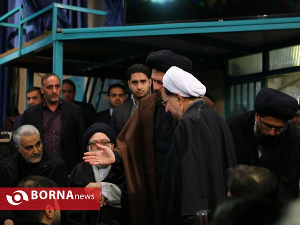 وداع مسوولین و مردم با آیت الله هاشمی رفسنجانی در جماران -۴