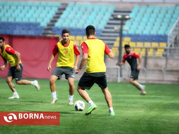 تمرینات تیم فوتبال پرسپولیس