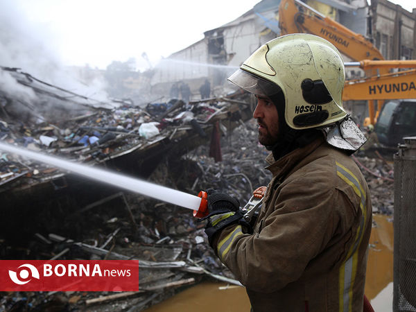 سومین روز حادثه پلاسکو-2