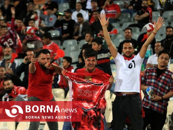 دیدار تیم های فوتبال پرسپولیس _ ملوان