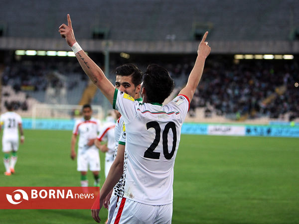 دیدار تیم های ملی ایران و عمان