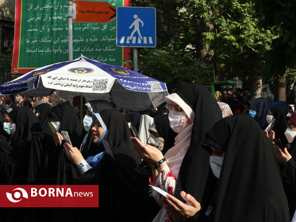 نماز عید سعید فطر - حوالی دانشگاه تهران