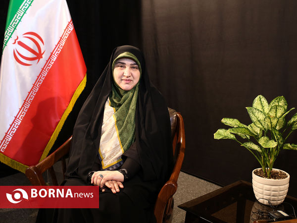 حضور سمیه رفیعی در خبرگزاری برنا