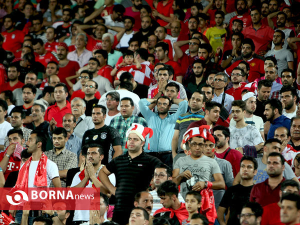 دیدار  تیم های پرسپولیس تهران- فولاد اهواز