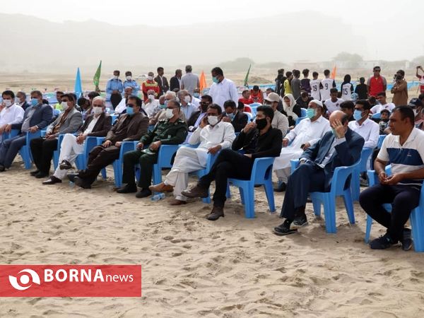 مسابقات دو صحرانوردی کشور در چابهار