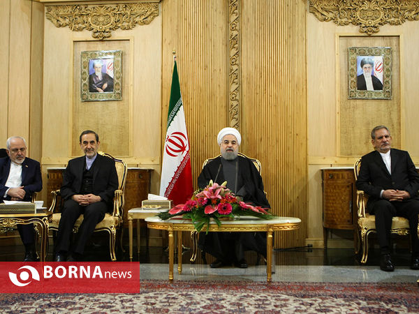 بدرقه رسمی رییس جمهوری در  سفر به ایتالیا و فرانسه