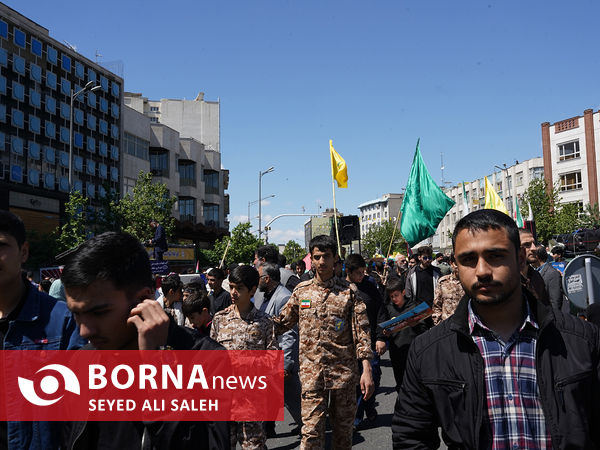 راهپیمایی روز جهانی قدس در تهران