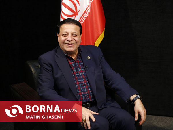 حضور محمد رضا ساکت در خبرگزاری برنا