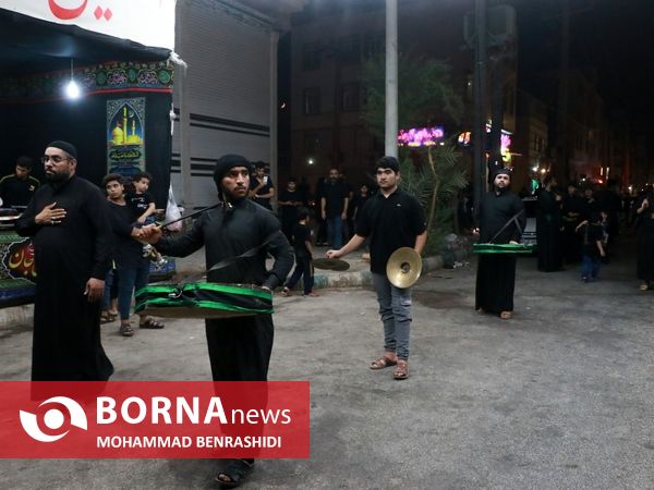 حال و هوای شب ششم محرم در خرمشهر