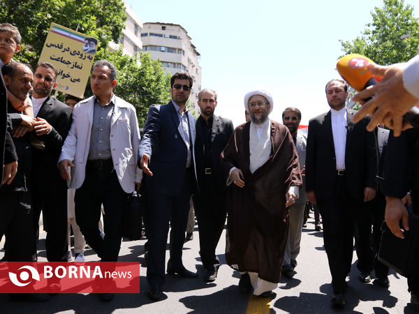 راهپیمایی روز جهانی قدس در تهران (۱)