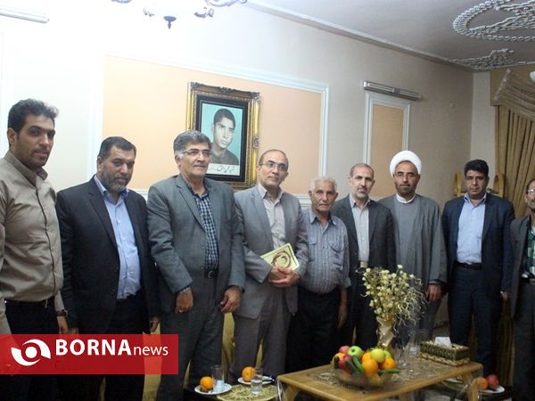 حضورفرمانده مرکز مقاومت بسیج بنیاد شهید و امور ایثارگران کشوردرشیراز
