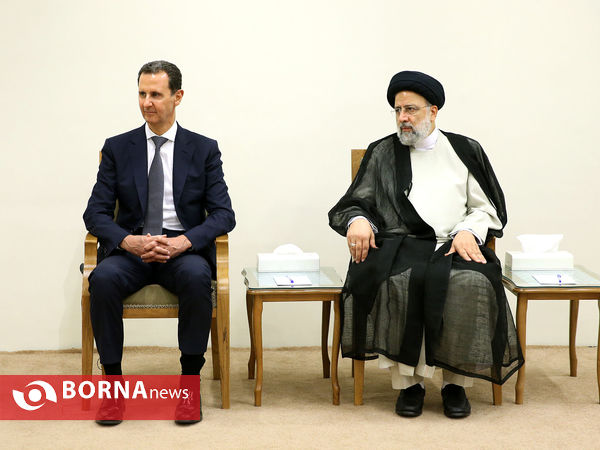 دیدار بشار اسد با رهبر انقلاب