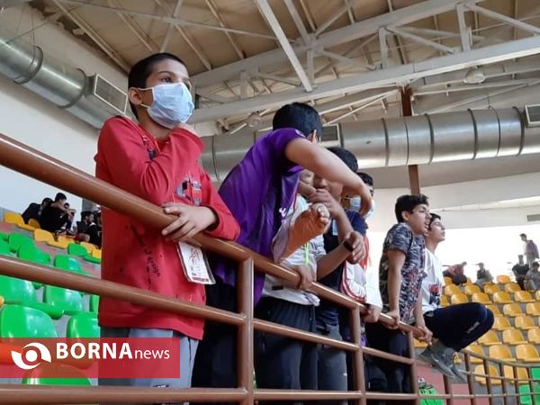 برگزاری مسابقات کشتی آزاد نونهالان کشور در الیگودرز