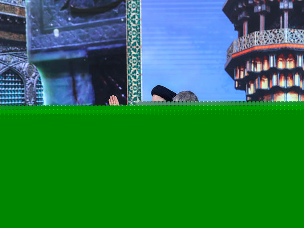 سخنرانی رئیس جمهور منتخب کشورمان در حرم مطهر امام رضا(ع)