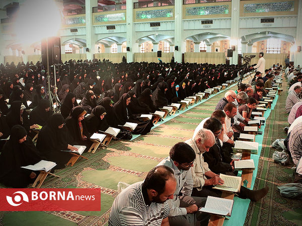 جزء خوانی قرآن کریم در تبریز