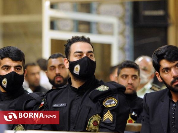 مراسم ختم و یادبود شهید مدافع امنیت وطن میلاد خسروی
