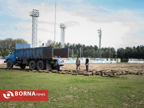 بازدید معاون وزیر ورزش از آکادمی فوتبال و سالن تیراندازی مجموعه ورزشی آزادی